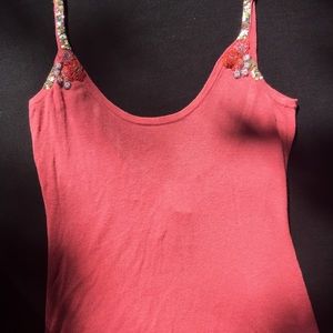 Coral Low back Free People top